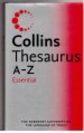 Collins Thesaurus A-Z. Collins Thesaurus A-Z.