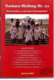 Barbara-Meldung Nr. 24. Mitteilungsblatt zur Jüterboger Garnisongeschichte Barbara-Meldung Nr. 24. Mitteilungsblatt zur Jüterboger Garnisongeschichte