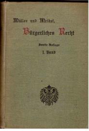 Das bürgerliche Recht des Deutschen Reichs. Systematisch dargestellt und durch Beispiele erläutert. 1. Band