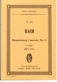 Brandenburg Concerto Nr. 3 G major BWV 1048 Brandenburg Concerto Nr. 3 G major BWV 1048