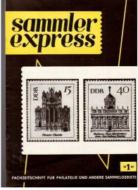 sammler express: Fachzeitschrift für Philatelie und andere Sammelgebiete. 21. Jahrgang, Heft 1 bis 24 (1967) sammler express: Fachzeitschrift für Philatelie und andere Sammelgebiete. 21. Jahrgang, Heft 1 bis 24 (1967)