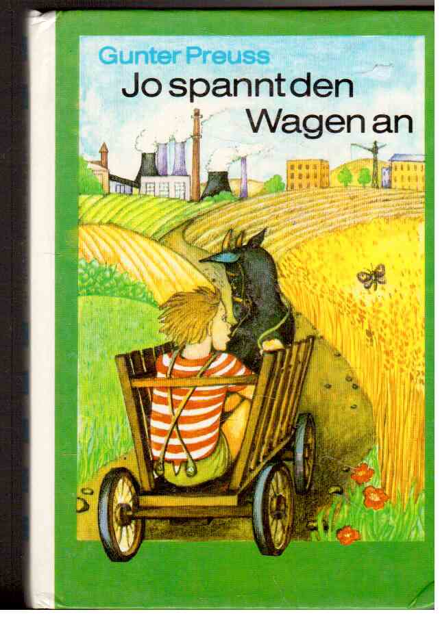 Jo spannt den Wagen an Jo spannt den Wagen an