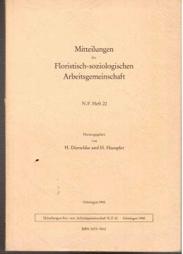 Reinhold Tüxen 1899-1980. Sonderdruck: Mitteilungen der Floristisch-soziologischen Arbeitsgemeinschaft N.F.22, Göttingen 1980. Reinhold Tüxen 1899-1980. Sonderdruck: Mitteilungen der Floristisch-soziologischen Arbeitsgemeinschaft N.F.22, Göttingen 1980.