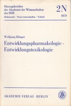 Entwicklungspharmakologie - Entwicklungstoxikologie. Zielsetzung und aktuelle Forschungsschwerpunkte Biotransformation von Xenobiotika Entwicklungspharmakologie - Entwicklungstoxikologie. Zielsetzung und aktuelle Forschungsschwerpunkte Biotransformation von Xenobiotika