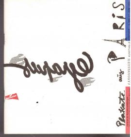 Plakate aus Paris (Ausstellungskatalog, Kunsthalle Rostock, 5. Mai - 17. Juni 1990) Plakate aus Paris (Ausstellungskatalog, Kunsthalle Rostock, 5. Mai - 17. Juni 1990)