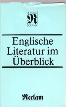 Englische Literatur im Überblick Englische Literatur im Überblick