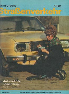 Der Deutsche Straßenverkehr Heft 1 - 12 (1983) Der Deutsche Straßenverkehr Heft 1 - 12 (1983)