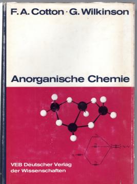 Anorganische Chemie., Eine zusammenfassende Darstellung für Fortgeschrittene. Anorganische Chemie., Eine zusammenfassende Darstellung für Fortgeschrittene.