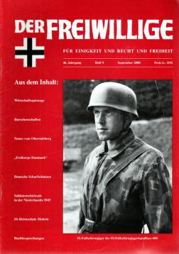Der Freiwillige. Für Einigkeit und Recht und Freiheit 46. Jg, Heft 9