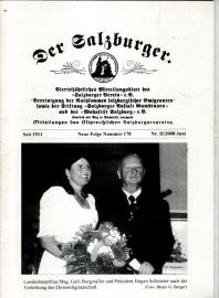 Der Salzburger. Vierteljähriges Mitteilungsblatt. Neue Folge Nr. 178. (Nr. II/2008)