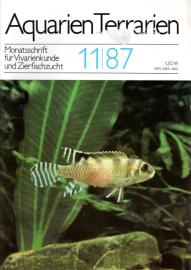Aquarien Terrarien - Monatsschrift für Vivarienkunde und Zierfischzucht. 11/87 Aquarien Terrarien - Monatsschrift für Vivarienkunde und Zierfischzucht. 11/87
