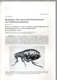 Flöhe des Menschen unter besonderer Berücksichtigung von Menschenfloh (Pulex irritans) und Hundefloh (Ctenocephalides canis)