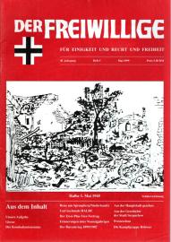 Der Freiwillige. Für Einigkeit und Recht und Freiheit 45. Jg, Heft 5 (Mai 1999) Der Freiwillige. Für Einigkeit und Recht und Freiheit 45. Jg, Heft 5 (Mai 1999)
