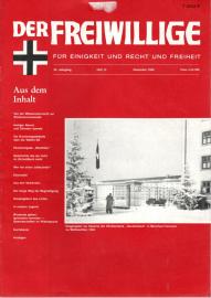 Der Freiwillige. Für Einigkeit und Recht und Freiheit 35. Jg, Heft 12 (Dez. 1989) Der Freiwillige. Für Einigkeit und Recht und Freiheit 35. Jg, Heft 12 (Dez. 1989)