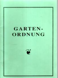 Gartenordnung Gartenordnung