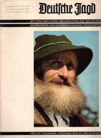 Deutsche Jagd - Mit den amtlichen Nachrichten der deutschen Jagdbehörden und Jagdgebrauchshundfachschaften - Jg. 1940, Nr. 19/20 Deutsche Jagd - Mit den amtlichen Nachrichten der deutschen Jagdbehörden und Jagdgebrauchshundfachschaften - Jg. 1940, Nr. 19/20