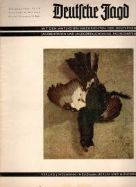 Deutsche Jagd - Mit den amtlichen Nachrichten der deutschen Jagdbehörden und Jagdgebrauchshundfachschaften - Jg. 1940, Nr. 7/8 Deutsche Jagd - Mit den amtlichen Nachrichten der deutschen Jagdbehörden und Jagdgebrauchshundfachschaften - Jg. 1940, Nr. 7/8
