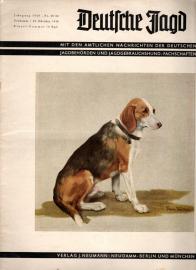 Deutsche Jagd - Mit den amtlichen Nachrichten der deutschen Jagdbehörden und Jagdgebrauchshundfachschaften - Jg. 1940, Nr. 3/4 Deutsche Jagd - Mit den amtlichen Nachrichten der deutschen Jagdbehörden und Jagdgebrauchshundfachschaften - Jg. 1940, Nr. 3/4