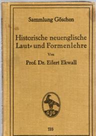 Historische neuenglische Laut- und Formenlehre Historische neuenglische Laut- und Formenlehre
