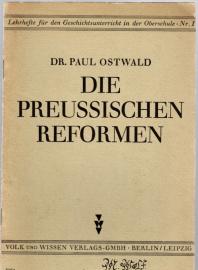 Die preussischen Reformen Die preussischen Reformen