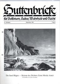 Huttenbriefe für Volkstum, Kultur, Wahrheit und Recht. 12. Jahrgang, Folge 4 Sept. 1994 Huttenbriefe für Volkstum, Kultur, Wahrheit und Recht. 12. Jahrgang, Folge 4 Sept. 1994
