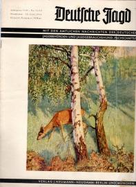 Deutsche Jagd - Mit den amtlichen Nachrichten der deutschen Jagdbehörden und Jagdgebrauchshundfachschaften - Jg. 1941, Nr. 11/12 Deutsche Jagd - Mit den amtlichen Nachrichten der deutschen Jagdbehörden und Jagdgebrauchshundfachschaften - Jg. 1941, Nr. 11/12