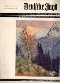 Deutsche Jagd - Mit den amtlichen Nachrichten der deutschen Jagdbehörden und Jagdgebrauchshundfachschaften - Jg. 1941, Nr. 5/6 Deutsche Jagd - Mit den amtlichen Nachrichten der deutschen Jagdbehörden und Jagdgebrauchshundfachschaften - Jg. 1941, Nr. 5/6