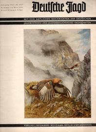 Deutsche Jagd - Mit den amtlichen Nachrichten der deutschen Jagdbehörden und Jagdgebrauchshundfachschaften - Jg. 1941, Nr. 49/50 Deutsche Jagd - Mit den amtlichen Nachrichten der deutschen Jagdbehörden und Jagdgebrauchshundfachschaften - Jg. 1941, Nr. 49/50