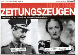 Zeitungszeugen Nr. 26 - Verzicht auf die Krone Zeitungszeugen Nr. 26 - Verzicht auf die Krone