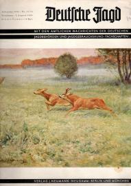 Deutsche Jagd - Mit den amtlichen Nachrichten der deutschen Jagdbehörden und Jagdgebrauchshundfachschaften - Jg. 1941, Nr. 17/18 Deutsche Jagd - Mit den amtlichen Nachrichten der deutschen Jagdbehörden und Jagdgebrauchshundfachschaften - Jg. 1941, Nr. 17/18