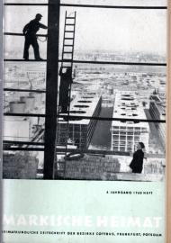 Märkische Heimat. Heimatkundliche Zeitschrift der Bezirke Cottbus, Frankfurt, Potsdam 4.Jg. 1960, Heft 2 Märkische Heimat. Heimatkundliche Zeitschrift der Bezirke Cottbus, Frankfurt, Potsdam 4.Jg. 1960, Heft 2