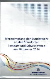 Jahresempfang der Bundeswehr an den Standorten Potsdam und Schwielowsee am 16. Januar 2014