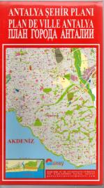 Antalya Sehir Plani - Plan de Ville Antalya