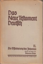 Das Neue Testament Deutsch. Band 11. Die Offenbarung des Johannes 