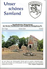 Unser schönes Samland. 243. Folge (III/2024), Herbst 2024