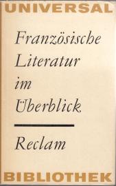 Französische Literatur im Überblick.
