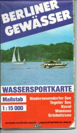 Berliner Gewässer : Wassersportkarte 1 : 15 000