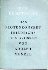 Das Flötenkonzert Friedrichs des Grossen von Adolph Menzel 