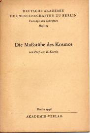 Die Maßstäbe des Kosmos