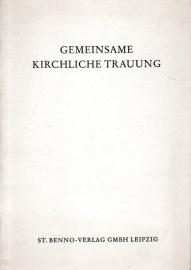 Gemeinsame kirchliche Trauung. Ordnung der kirchl. Trauung für konfessionsverschiedene Paare unter Beteiligung der Pfarrer beider Kirchen. Gemeinsame kirchliche Trauung. Ordnung der kirchl. Trauung für konfessionsverschiedene Paare unter Beteiligung der Pfarrer beider Kirchen.