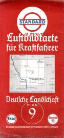 Luftbildkarte für Kraftfahrer. Deutsche Landschaft. Plan Nr. 9. (=Hessen)